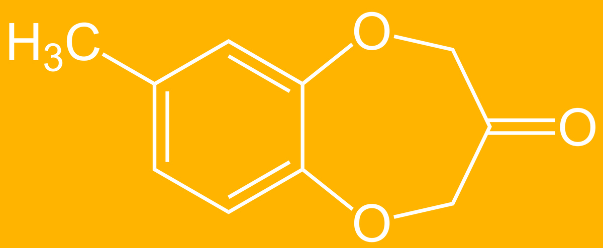 Methylbenzodioxepinon (Calone) - das Molekül, das für seine aquatischen Eigenschaften bekannt ist